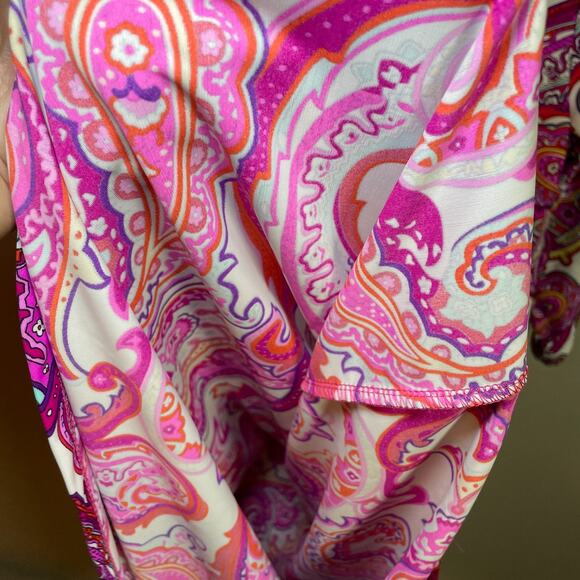 Jude Connally Pink Paisley Midi Dress - Picture 6 of 8